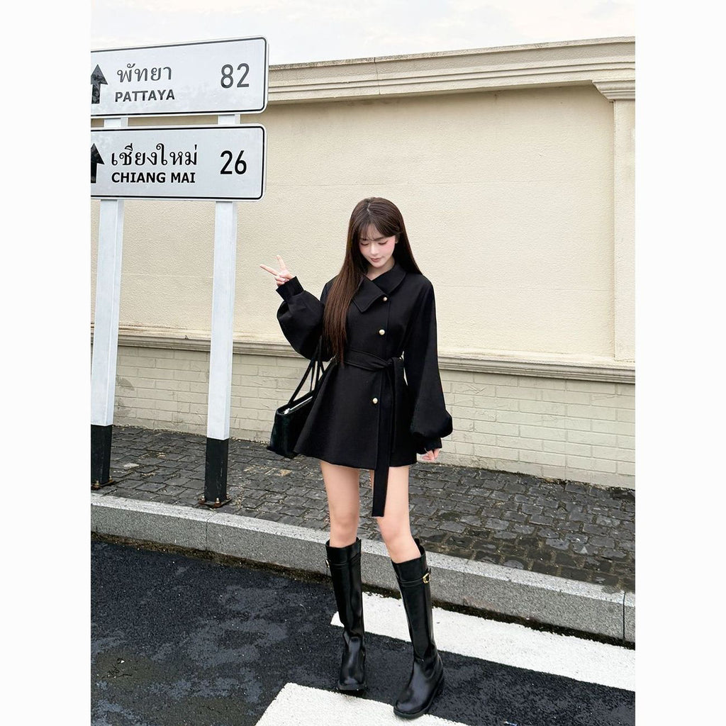 千金風高級設計感外套