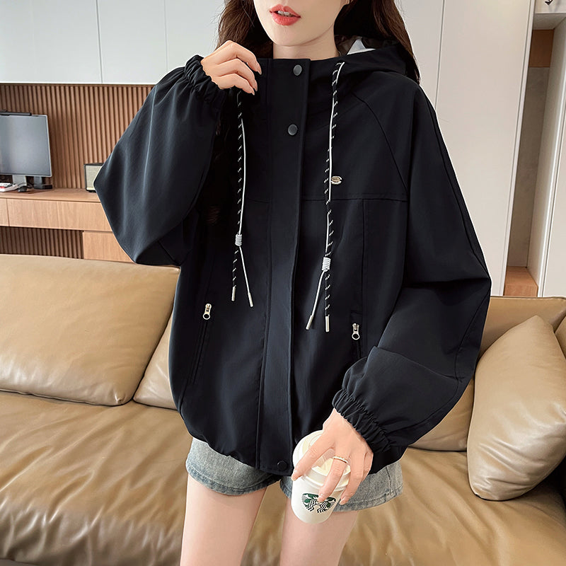 春夏防曬通勤族連帽外套